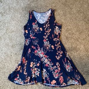 Floral sleeveless dress